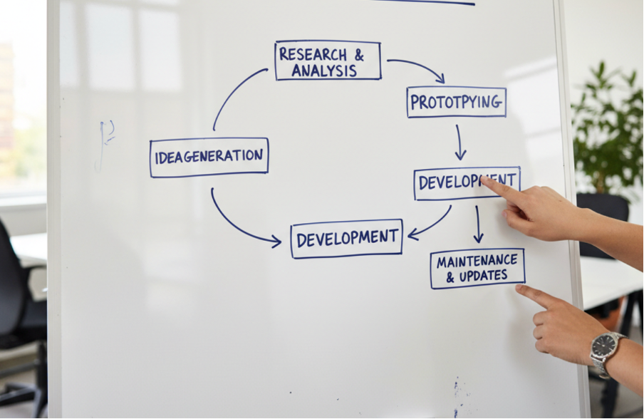 Team collaborating during a clarity diagnostic workshop